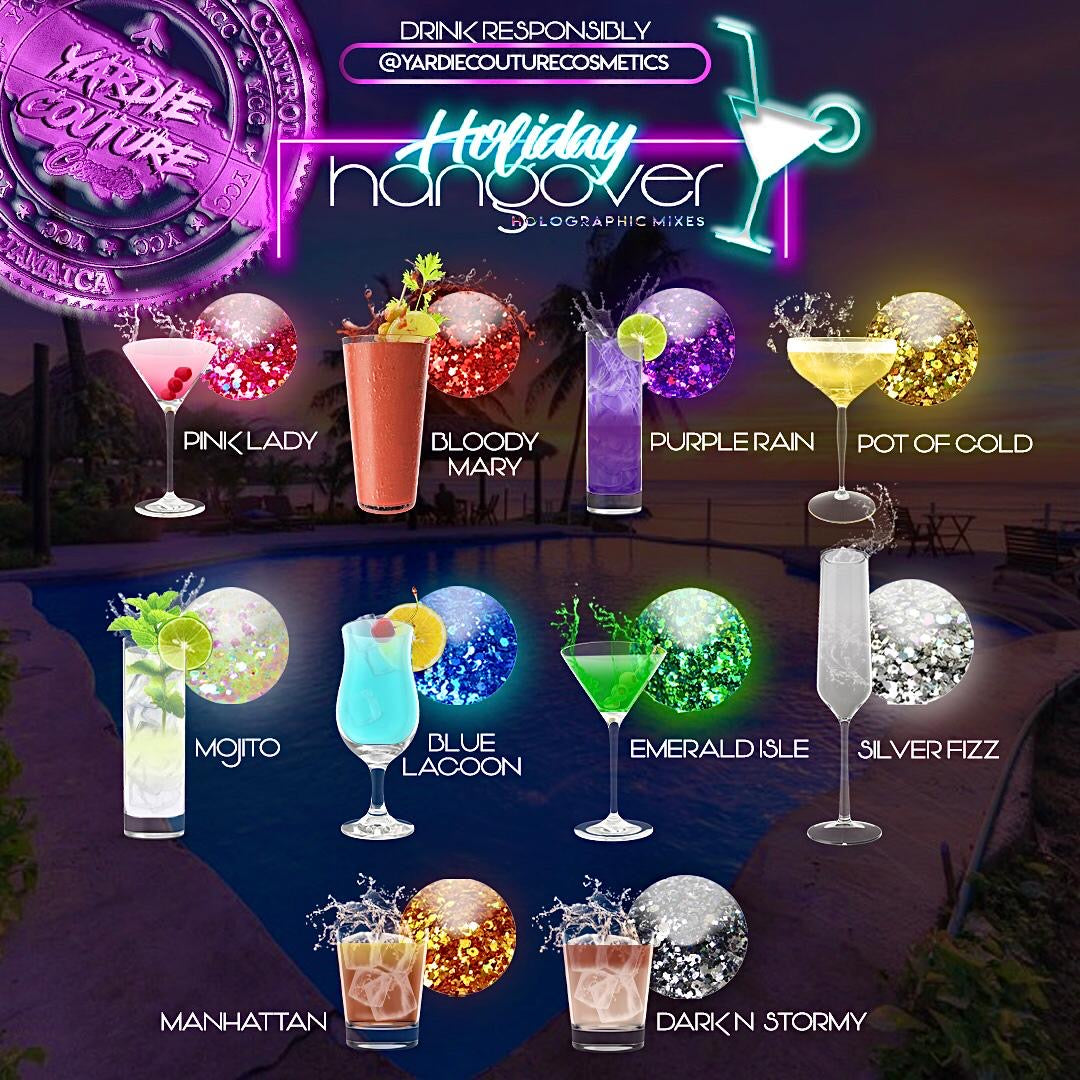 Holiday Hangover Holographic Mixes