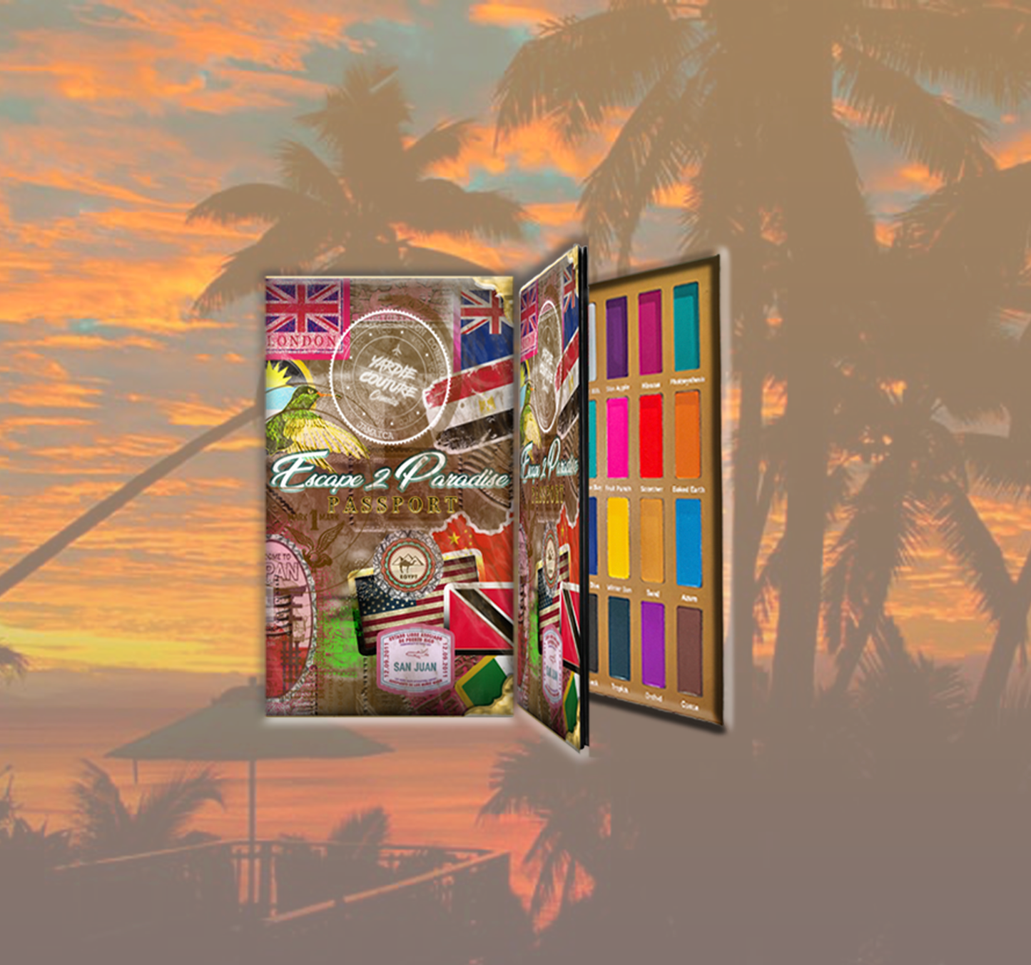 Escape 2 Paradise Passport Companion Palette